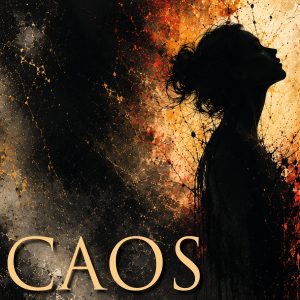 Portada de Caos Poemario de Elena Silva Rodríguez