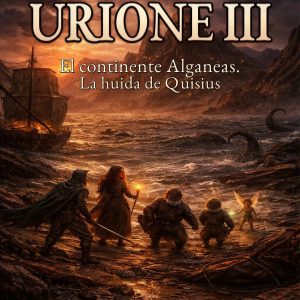 Portada de Urione III: El continente Alganeas de Jesús Pedro Hontoria